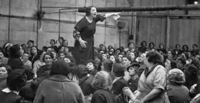 Se registro una  de las primeras huelgas obreras