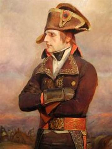 Napoleon Becomes a General in the French Army