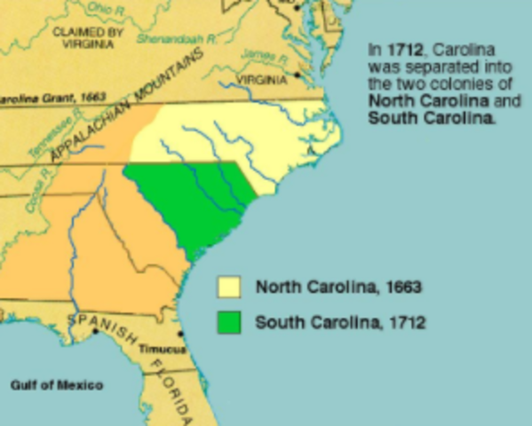 Divisions of the Carolinas