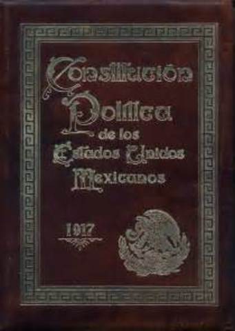 Promulgación de la Constitución Política de los Estados Unidos Mexicanos