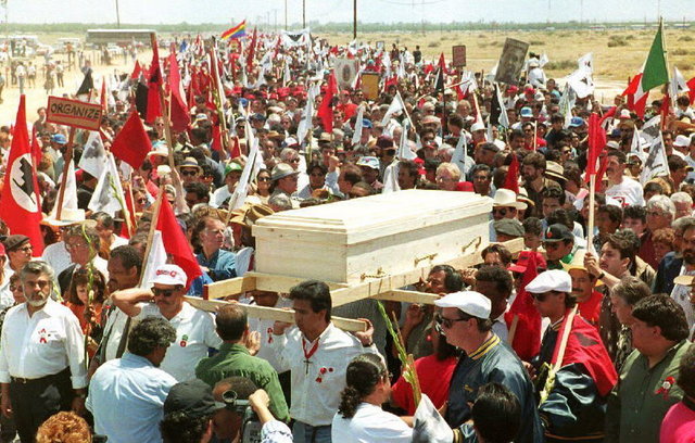 Cesar Chavez's death