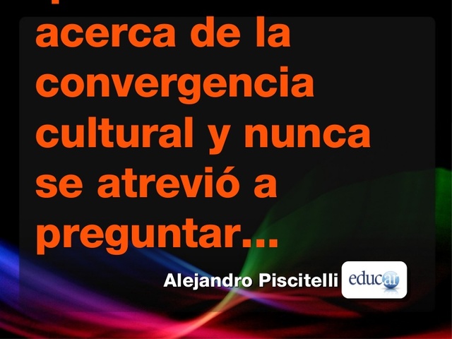 Cibersociedad y cibercultura,