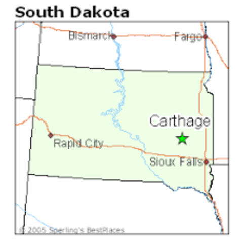 Carthage South Dakota Map Into The Wild Map Timeline | Timetoast Timelines
