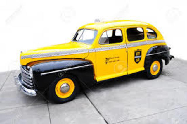 1940 taxicab