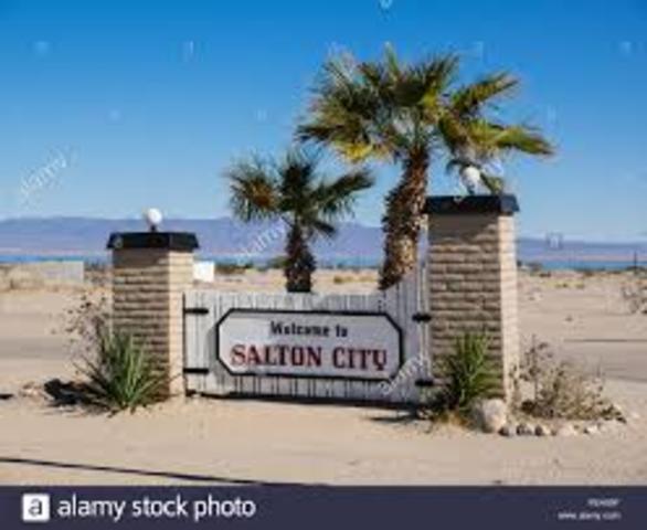 Salton City, California. (Event #9)