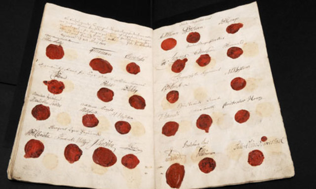 Grunnloven undertegnes