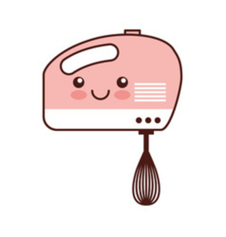 The First Handmixer with motor (⌐■_■)