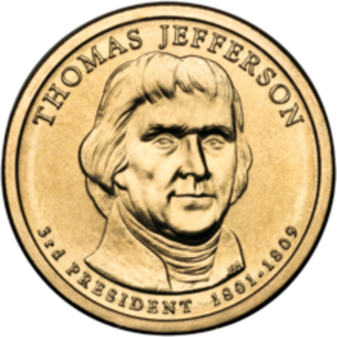 Thomas Jefferson was elected president