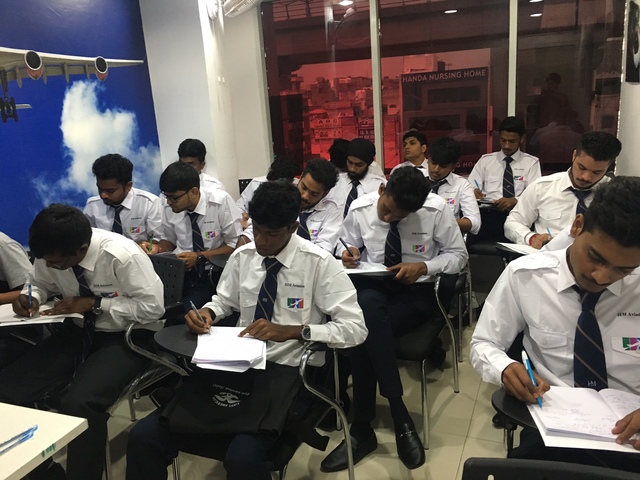 Education of a pilot in 2017