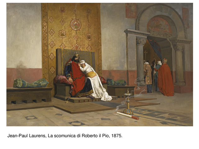 J.P. Laurens, La scomunica di Roberto il Pio, 1875