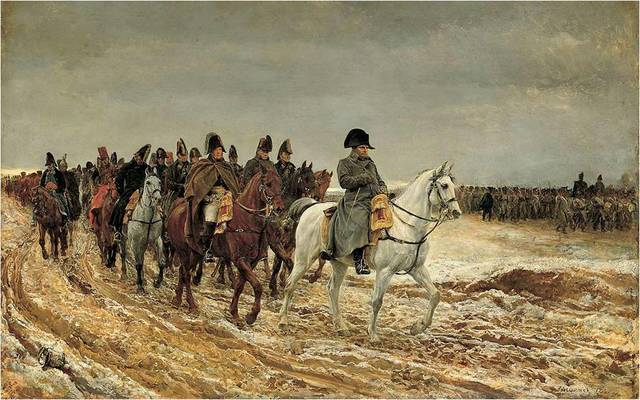 Ernest Meissonier, Campagna di Francia 1814, 1864