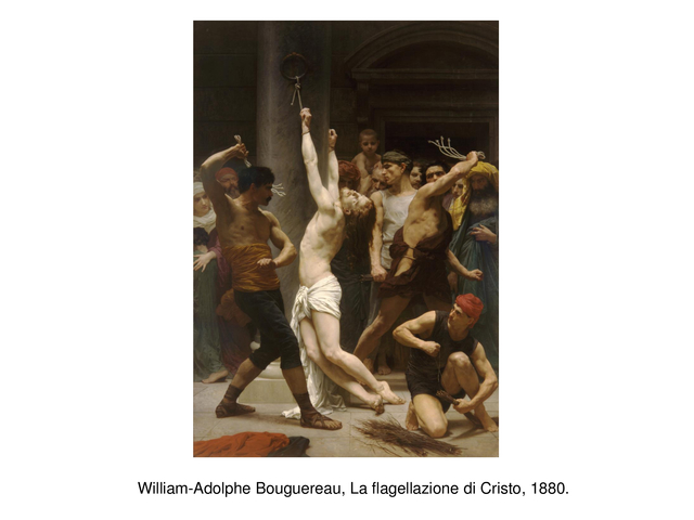 W.A. Bouguereau, La flagellazione di Cristo, 1880