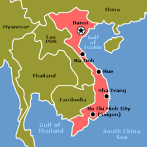 North and South Vietnam are united as one.