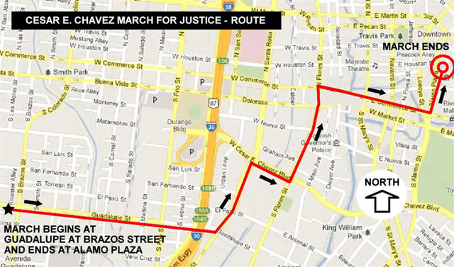 He traveled 15,000 miles in California.