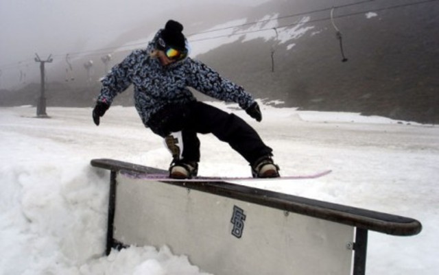 Snowboarding in Montreal
