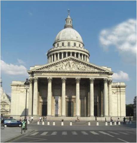Soufflot,  Rondelet, Panthéon, 1756-1789.