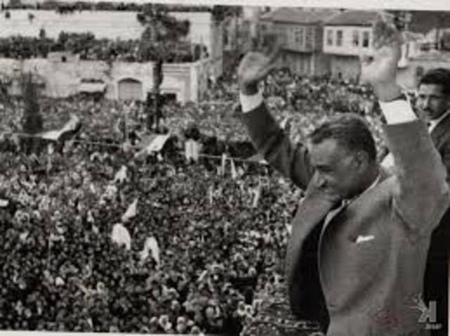 Gamal Abdel Nasser came in Power