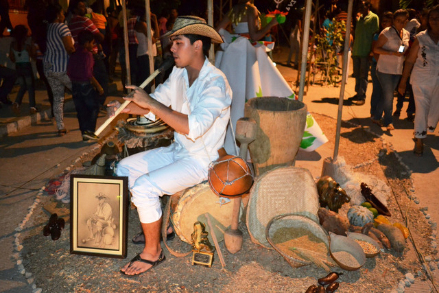 Festival Folclórico de la Algarroba, en el municipio de Galeras