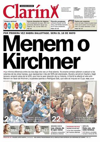 Elecciones presidenciales