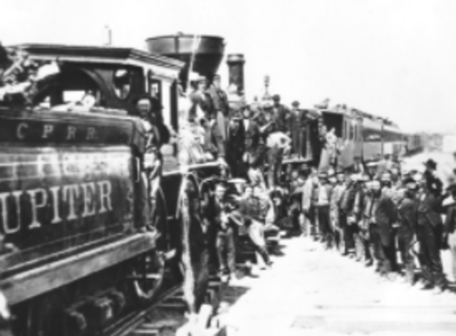 Beginning of The railroad