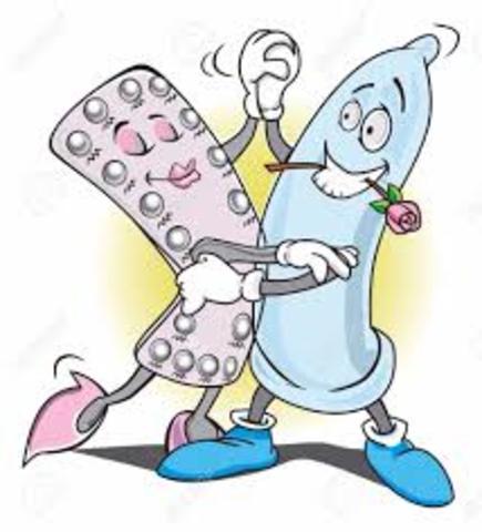 Preservativos de latex y métodos hormonales