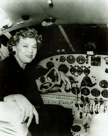 First female pilot hired by a federal agency.