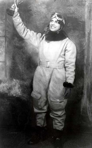 First African American commercial pilot