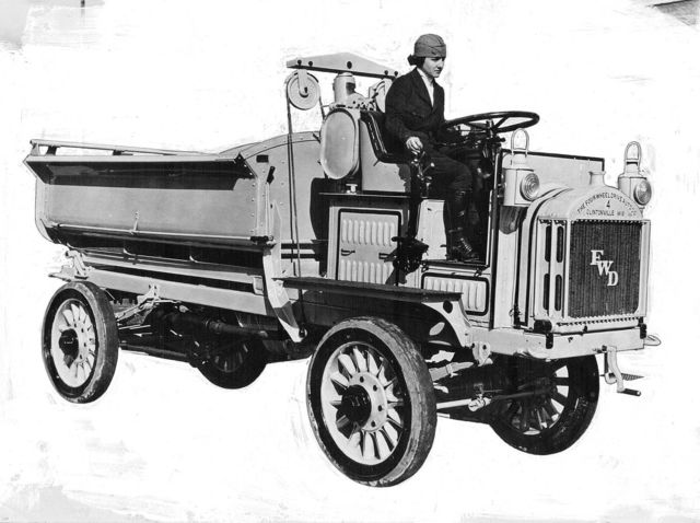 who was the first female truck driver?