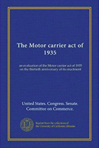 Motor Carrier Act