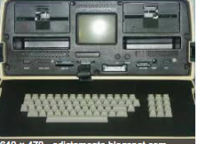 primer microcomputadora "portatil" o " laptop"