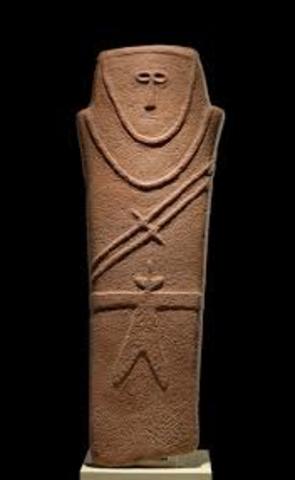 Anthropomorphic Stele