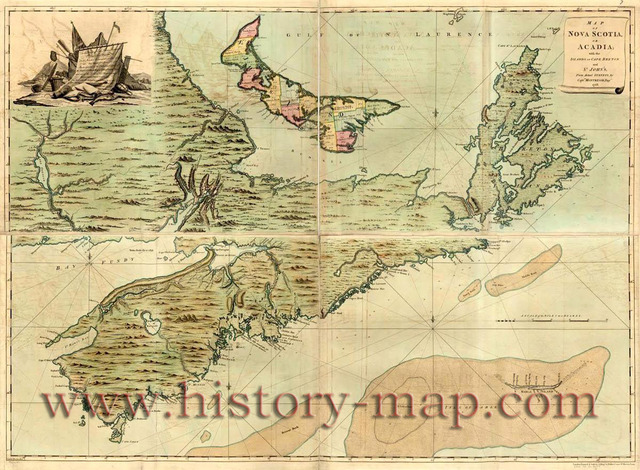 The british seizes Nova Scotia