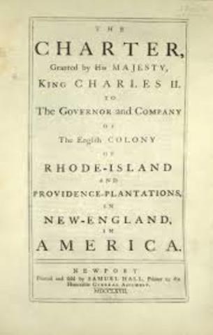 Charter Colonies: Rhode Island