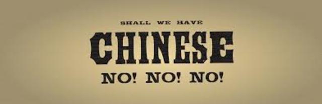 Chinese Exclusion of 1882