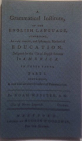 A Grammatical Institute of the English Language