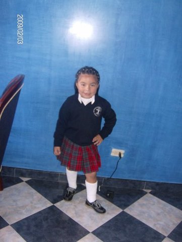 MI PRIMER DIA DE COLEGIO