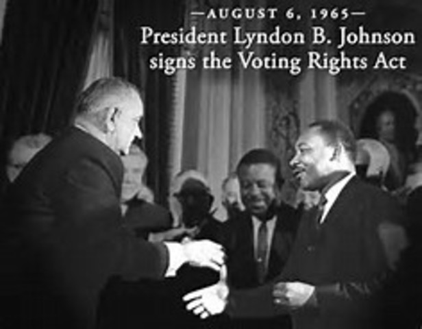 Voting Roghts Act Passed