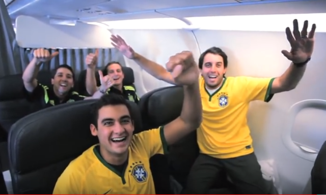 Empieza el mundial a 30.000 pies de altura