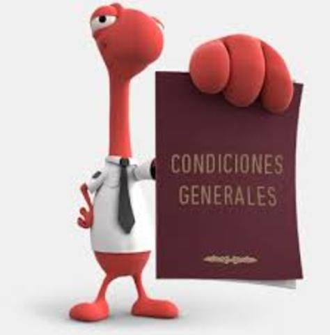 condiciones generales
