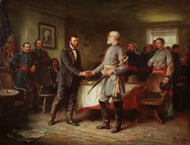 surrender at appomattox courthouse
