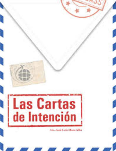 Cartas de intención