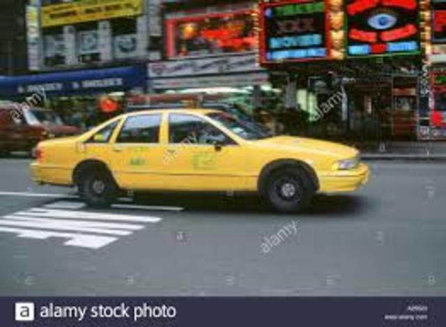 1995 taxi car