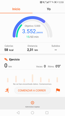 Caminata 2 km