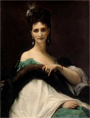 Alexandre Cabanel, Ritratto della contessa di Keller, 1873