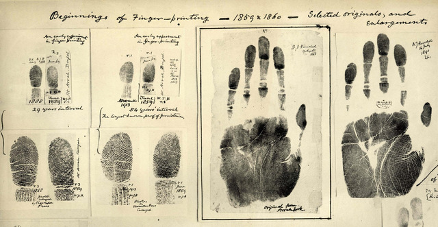 first fingerprint used
