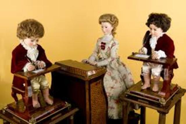 Les trois automates de Pierre Jaquet