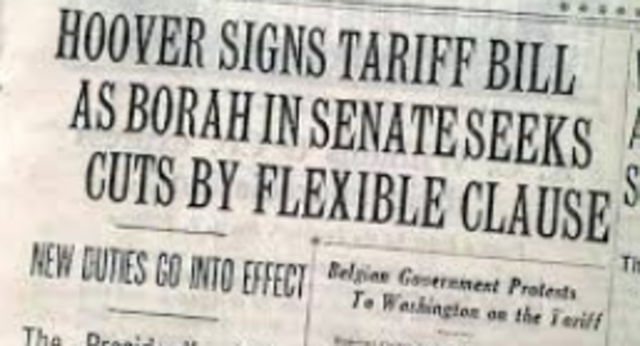 Smoot-Hawley Tariff
