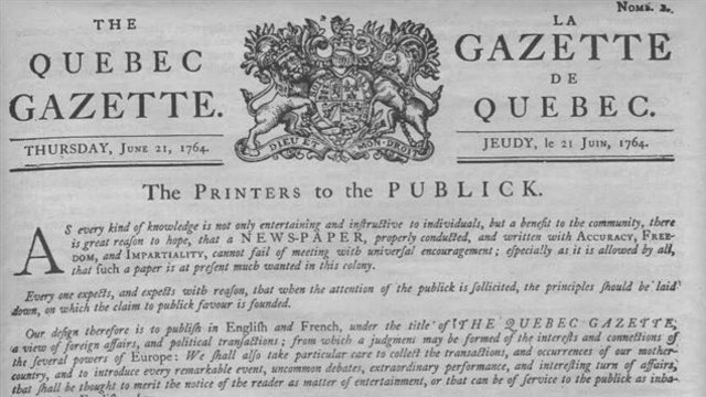 Foundation of the Gazette
