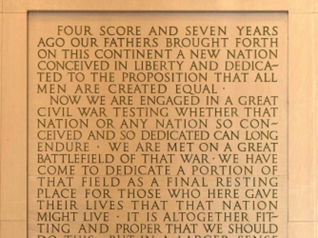 The Gettysburg Address