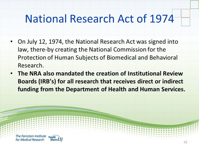 Ley Nacional de Investigación